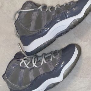Cool gray jordan sneakers